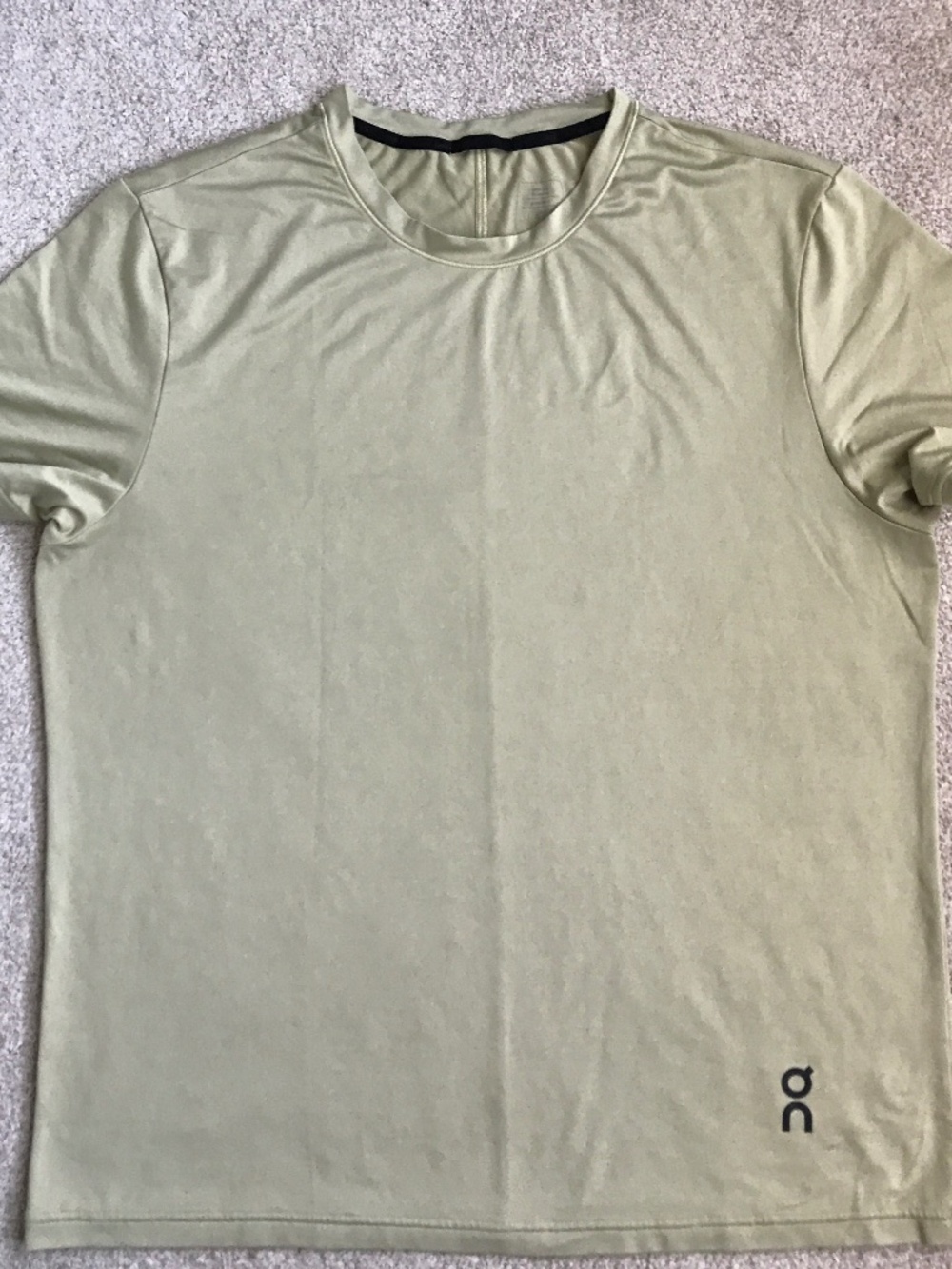 On Cloud On Running men's Studio-T Green size Large